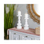 Wood Traditional 2 Piece Turned Style Candle Holder Set