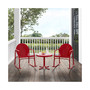 Griffith 3 Piece Outdoor Rocking Chair Set