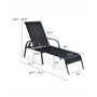 Patio Chaise Lounge Outdoor Folding Recliner Chair