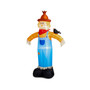 Lighted Inflatable Scarecrow Decor, 9'
