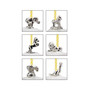 Let's Celebrate Circus Animals Candle Set, 6 Pieces