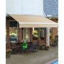 8' Destin with Hood Right Motor, Remote Retractable Awning, 78" Projection