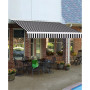 8' Destin with Hood Right Motor, Remote Retractable Awning, 78" Projection