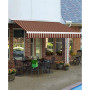 8' Destin with Hood Right Motor, Remote Retractable Awning, 78" Projection