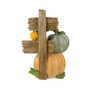 Pumpkin "Happy Thanksgiving" Table Top Sign, 12.5"