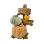 Pumpkin "Happy Thanksgiving" Table Top Sign, 12.5"