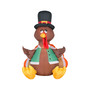 Inflatable Thanksgiving Turkey, 48"