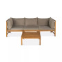 Pieter 4-Pc. Outdoor Sectional with Coffee Table