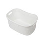 Basket Collection Laundry Basket, Cut Out Handles, Ventilated, Set of 2