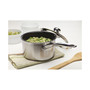 Nonstick Clad Sauce Pan w/ Lid - 6.3" , 2.1 QT