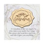 Grandma Meadow Wood Plaque, 6" x 6"
