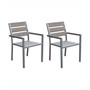 Distribution Gallant 3 Piece Sun Bleached Outdoor Dining Set