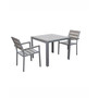 Distribution Gallant 3 Piece Sun Bleached Outdoor Dining Set