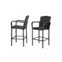 Outdoor Wicker Bar Stools Set of 2