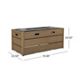 Archie Outdoor Rectangle Fire Pit