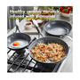 Valencia Pro Healthy Ceramic Nonstick 8", 9.5" & 11" Frypan Set