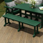 Outdoor Patio Dining Bench