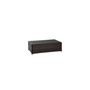 Palm Harbor Outdoor Wicker Glass Top Table
