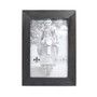 Charlotte Weathered Black Wood Picture Frame - 4" x 6"
