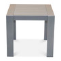 CLOSEOUT! Aruba Gunmetal Aluminum End Table, Created for Macy's