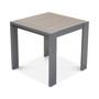 CLOSEOUT! Aruba Gunmetal Aluminum End Table, Created for Macy's