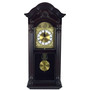 Clock Collection 25.5" Chiming Wall Clock with Roman Numerals