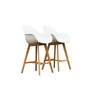 2 Piece Patio Barstool Set