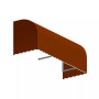 6' Savannah Window/Entry Awning, 31" H x 24" D