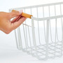 Metal Garage, Home Storage Organizer Basket - Set of 6