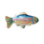 18" Rainbow Fish Plate