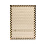 Golden Rope Picture Frame - 5" x 7"