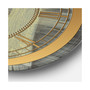 Modern and Glam Oversized Metal Wall Clock - 36 x 36