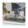 Modern Outdoor Folding Adirondack Chair (Set of 2)