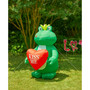 6' H Lighted Valentine's Inflatable Frog with Heart Decor