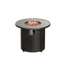 Outdoor Propane Gas Fire Pit Table Round 30,000 BTU