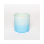 "Air" Element White Musk Scented with Clear Quartz Crystal Candle