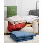 Microfiber Colored Feather & Down Comforter, Twin
