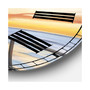 St Mary's Lighthouse Large Nautical & Coastal Wall Clock - 36" x 28" x 1"