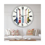 Five Paddles Oversized Lake House Wall Clock - 36 x 36