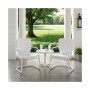 Ridgeland 3 Piece Metal Conversation Seating Set