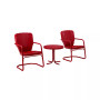 Ridgeland 3 Piece Metal Conversation Seating Set