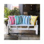 Striped Outdoor Throw Pillow Set