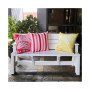 Striped Outdoor Throw Pillow Set