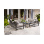 CLOSEOUT! Aruba Gunmetal Aluminum Coffee Table, Created for Macy's
