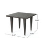 Virginia Outdoor Square Table