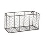Small Wall Mount Chicken Wire Basket Set of 2