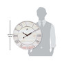Round Wooden Wall Clock