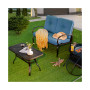 2PCS Patio LoveSeat Coffee Table Furniture Set Bench