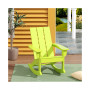 Modern Adirondack Outdoor Rocking Chair