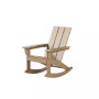 Modern Adirondack Outdoor Rocking Chair